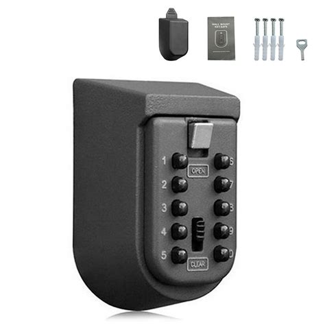 Image result for Mounted Lock Box with Code