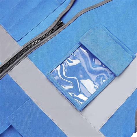 Buy ਰਿਫਲੈਕਟਿਵ ਸਟ੍ਰਿਪਸ, 9 ਪਾਕੇਟ ਜ਼ਿੱਪਰ ਫਰੰਟ, ਕੰਸਟ੍ਰਕਸ਼ਨ ਵਰਕ ਵੇਸਟ ਦੇ ਨਾਲ ...