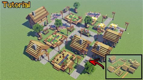 Minecraft Village Layout Tutorial 的图像结果