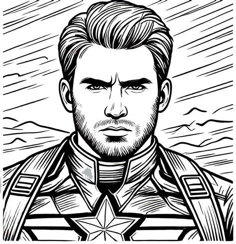 51 Colorear Captain America gratis - Superhéroes Marvel