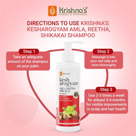 Kesharogyam Reetha Shikakai Amla Shampoo – Krishna's Herbal & Ayurveda