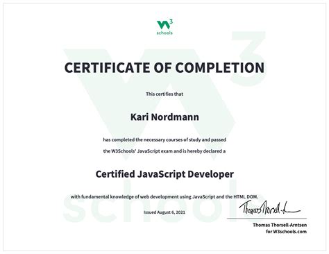 Image result for Interactive JavaScript Websites Certifiace Sample