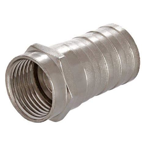 Generic 100Pcs X Rg6 Connector Crimp On F Type Coax Coaxial Cable Tv ...