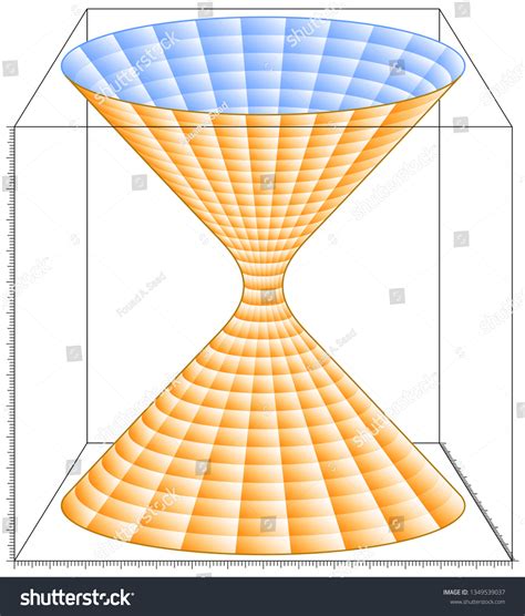 Elliptic Hyperboloid One Sheet: vector de stock (libre de regalías ...