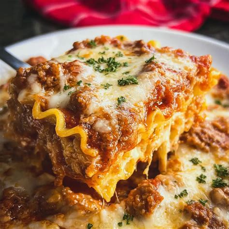 Easy Lasagna with No-Boil Noodles Recipe - My Tasteful Recipes