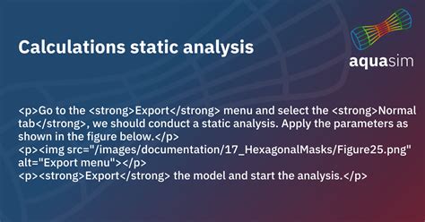 Image result for Static Analysis Simulation