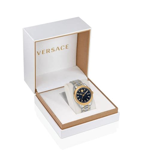 VERSACE Men Round Blue Watches - VE6A00523 – Sai Creations Watches