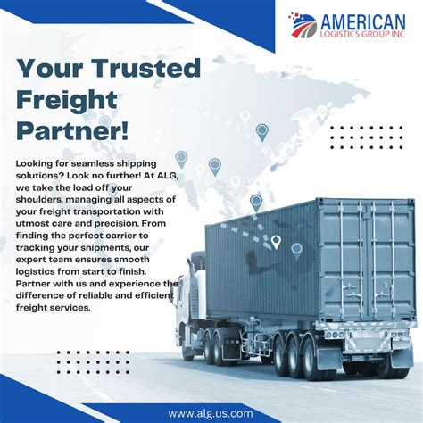 American Logistics Group Melville, NY on LinkedIn: #freight # ...