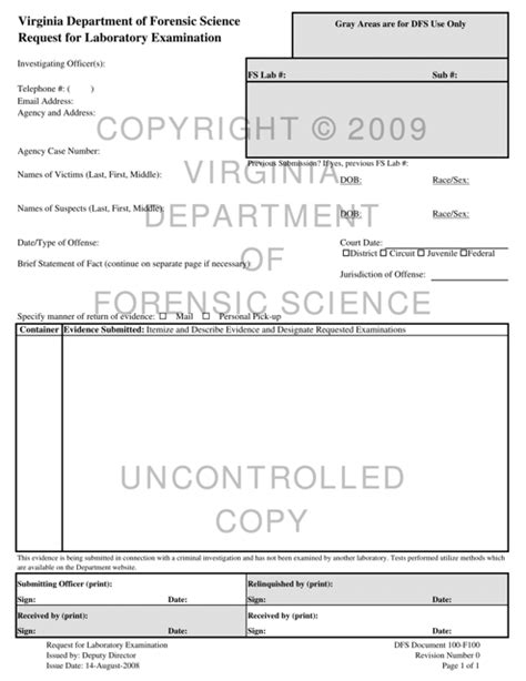 Image result for DFS Lab Request