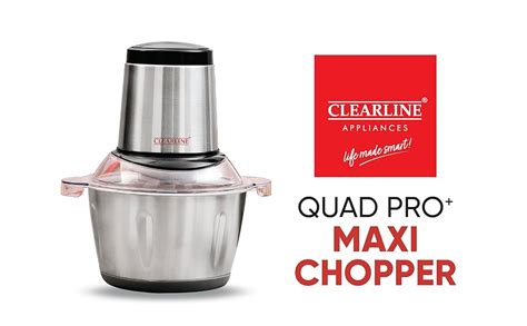 Buy Clearline Quad Pro Maxi Chopper - 400W Full Copper Motor. 1.5L ...