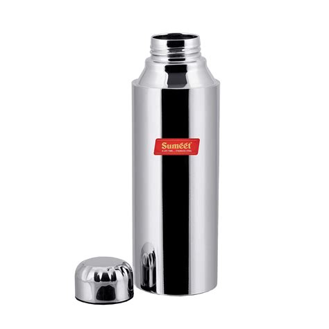 Sumeet Stainless Steel Airtight and Leak Proof Fridge Water Bottle 750 ...