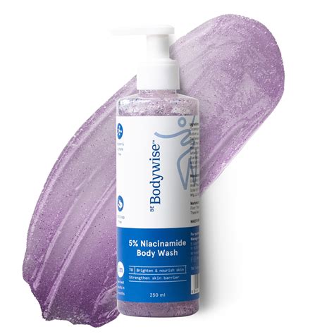 Buy Be Bodywise 5% Niacinamide Brightening Body Wash | Hydrates & Deep ...