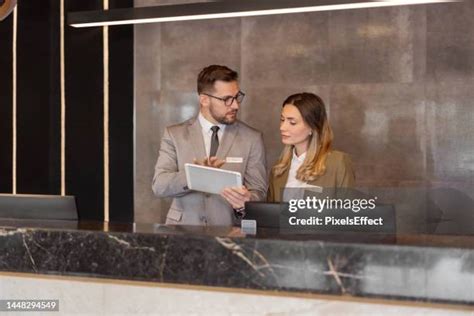 Image result for Hotel Reception Computer