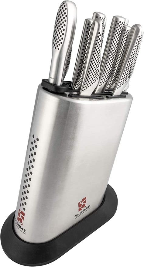 Global 7 Piece Professional Knife Block Set : Amazon.co.uk: Home & Kitchen