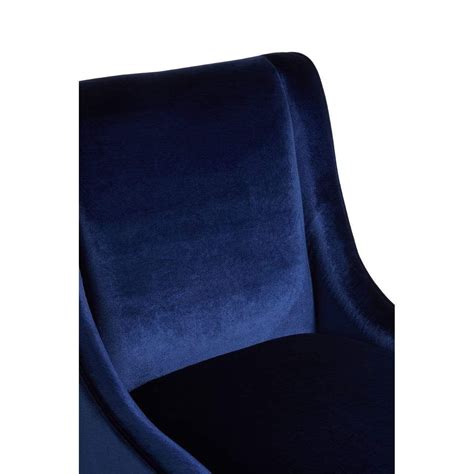 Downtown Blue Velvet Chair | Blue velvet chairs, Velvet chair, Blue velvet