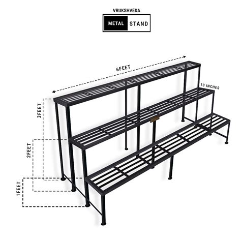 III Tier Metal Stand
