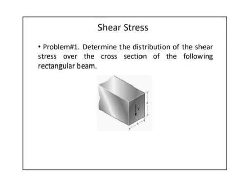 Image result for Shear Stress Distribution in Rectangular Section