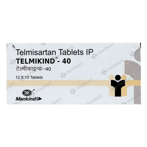 TELMISTATUS 40MG TABLET 10'S, Price, Composition & Generic Alternatives ...