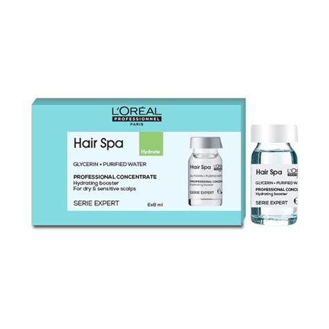 Loréal Professionnel Hair Spa Hydrating Concentrate 6*8 ml ...