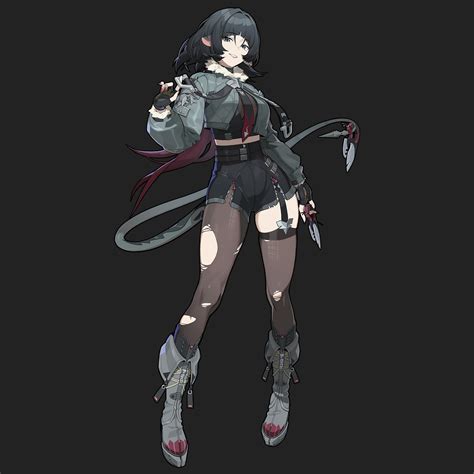 💤 Zenless Zone Zero ZZZ Jane Doe 3D modelo MEGA Set. Videojuego ...