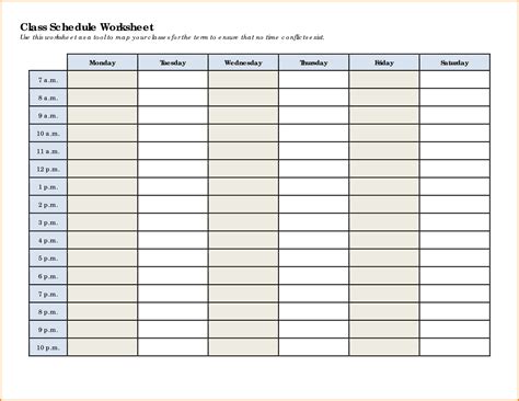 26 Create Hourly Class Schedule Template for Ms Word by Hourly Class Schedule Template - Cards ...