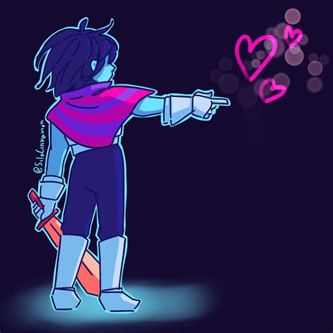 Kris fanart! : r/Deltarune
