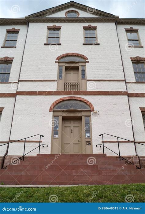 Proprietary House, Main Entrance at Kearny Ave, Perth Amboy, NJ, USA ...