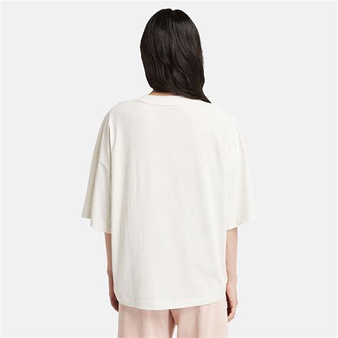 Oversized T-Shirt for Women in White