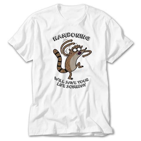 Regular Show T-Shirt, Regular Show Hamboning Tee Shirt – T-Shirt Kingship