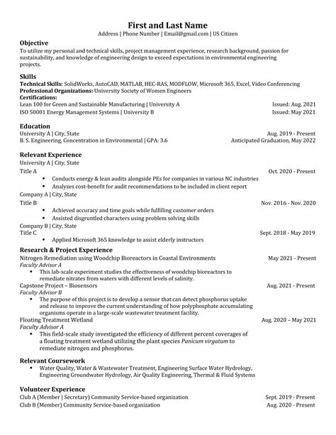 Jake's Resume Template