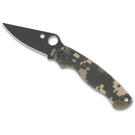 Spyderco Para Military 2 Folding Knife C81GPCMOBK2 B&H Photo