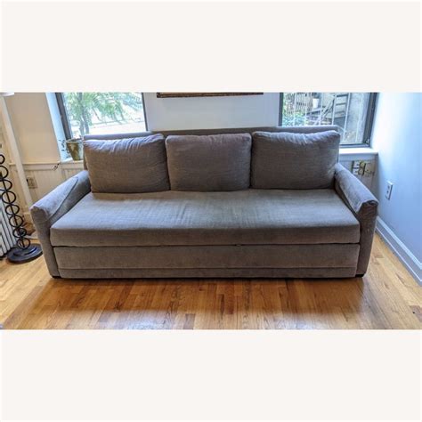 Crate & Barrel Reston Queen Trundle Sleeper Sofa - AptDeco