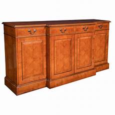 wood credenza custom made yew wood breakfront server credenza wood credenza custom made yew wood breakfront server credenza