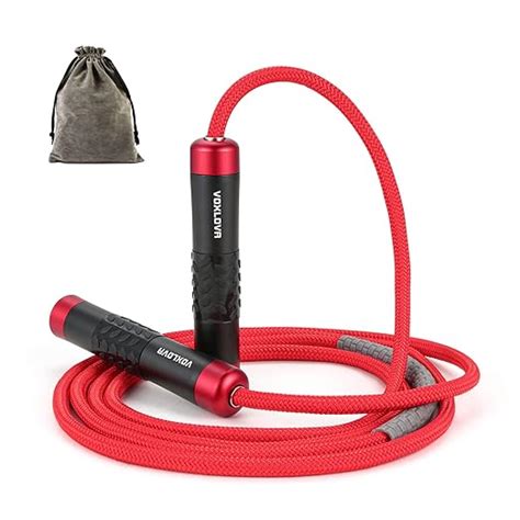 Buy Weighted Jump Rope - Premium Heavy Jump Ropes with Adjustable Extra ...