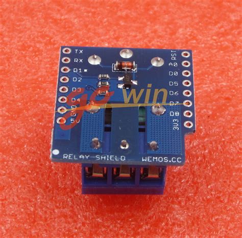 WEMOS D1 ಮಿನಿ ESP8266 ವೈಫೈಗಾಗಿ ಆರ್ಡುನೊ 1CH ರಿಲೇ ಶೀಲ್ | Ubuy India