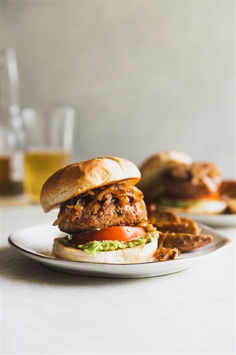 Juicy Turkey Burger Recipe with Caramelized Onions - A Sassy Spoon®
