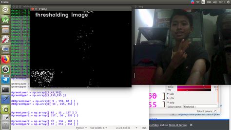 Binary Thresholding OpenCV Python 的图像结果