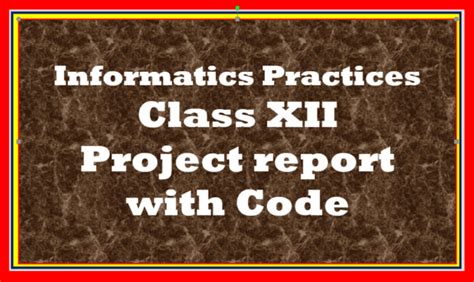 Image result for IP Project Class 12 Python