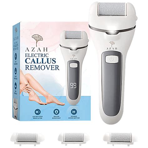 Buy Azah Electric Callus Remover - Spa-Like Pedicure, Double Speed ...