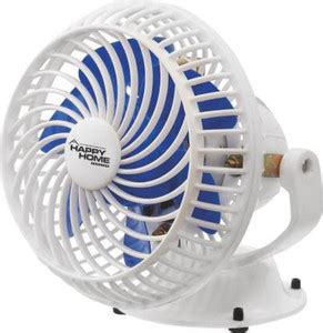 HAPPY HOME Cabin Fan II Table Fan II 6 Inches II ISI Approved Motor II ...