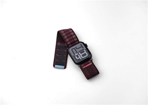 Maroon Band | Rugged Trail Nylon Apple Watch Band | Friday