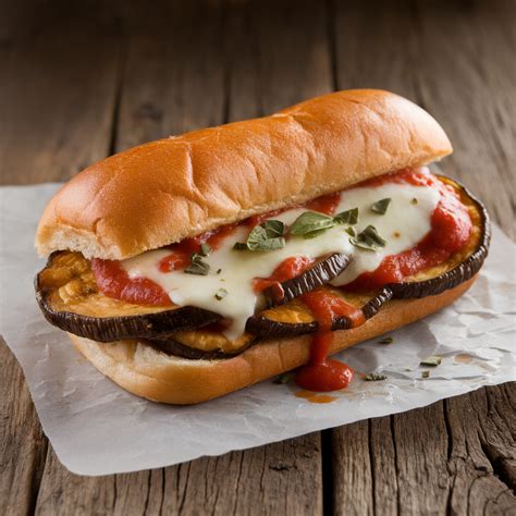 Crispy Eggplant Parm Sandwich Recipe - favrecipe
