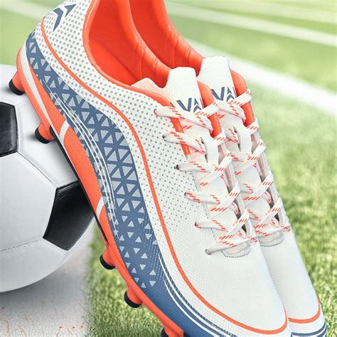 Avant Men's CruiseX Football Shoes - White/Blue – Curefit Healthcare ...