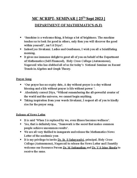 Image result for Model MC Script