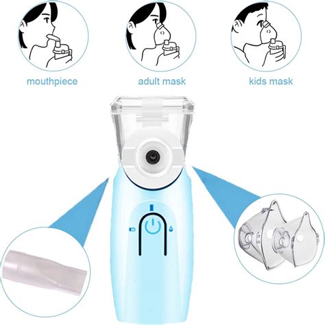 Buy Gülife Portable Mesh Nebulizer, Portable Nebulizers Cool Mist Steam ...