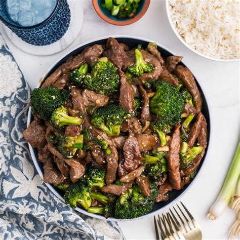 Beef with Garlic Sauce - Fresh Coast Eats