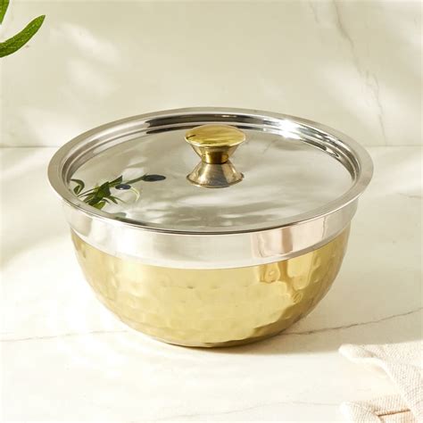 Buy Shale Primo Set of 3 Stainless Steel Mixing Bowl Set from Home ...