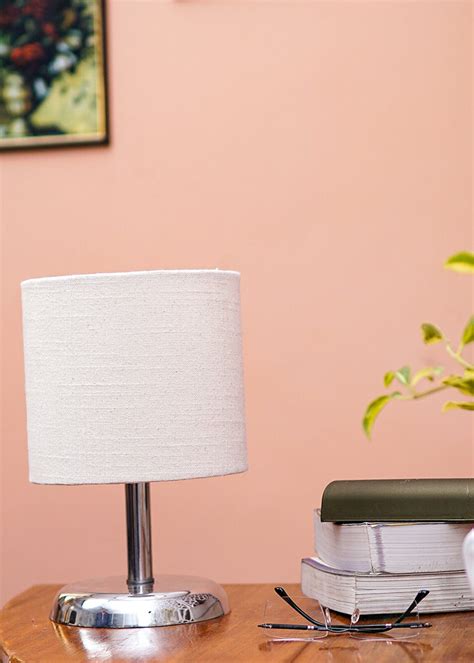 Get Levi Table Lamp With Off-White Cylindrical Shade at ₹ 2290 | LBB Shop