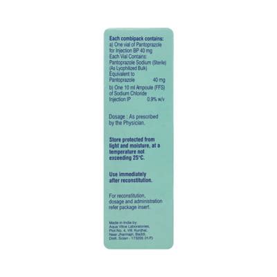 P Ppi 40 MG Powder For Injection (1): Uses, Side Effects, Price ...