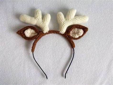 Deer Ears With Headband-reindeer Headband- Halloween Costume-deer ...